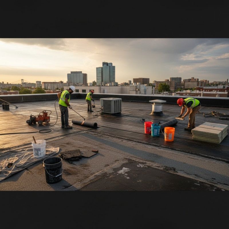 How Flat Roof Repair Prevents Structural Water Damage