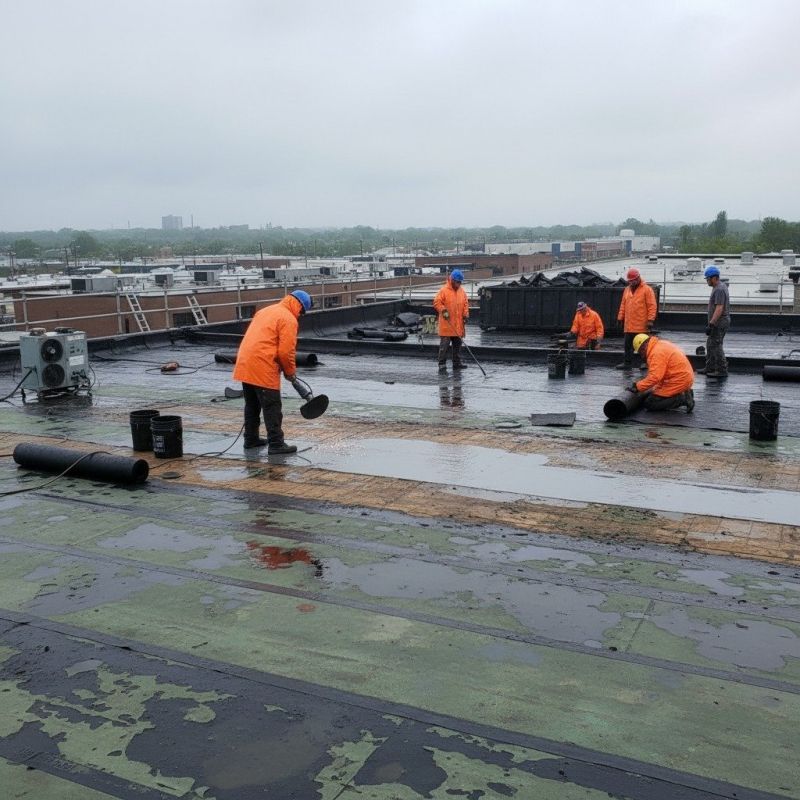 How Flat Roof Repair Prevents Structural Water Damage